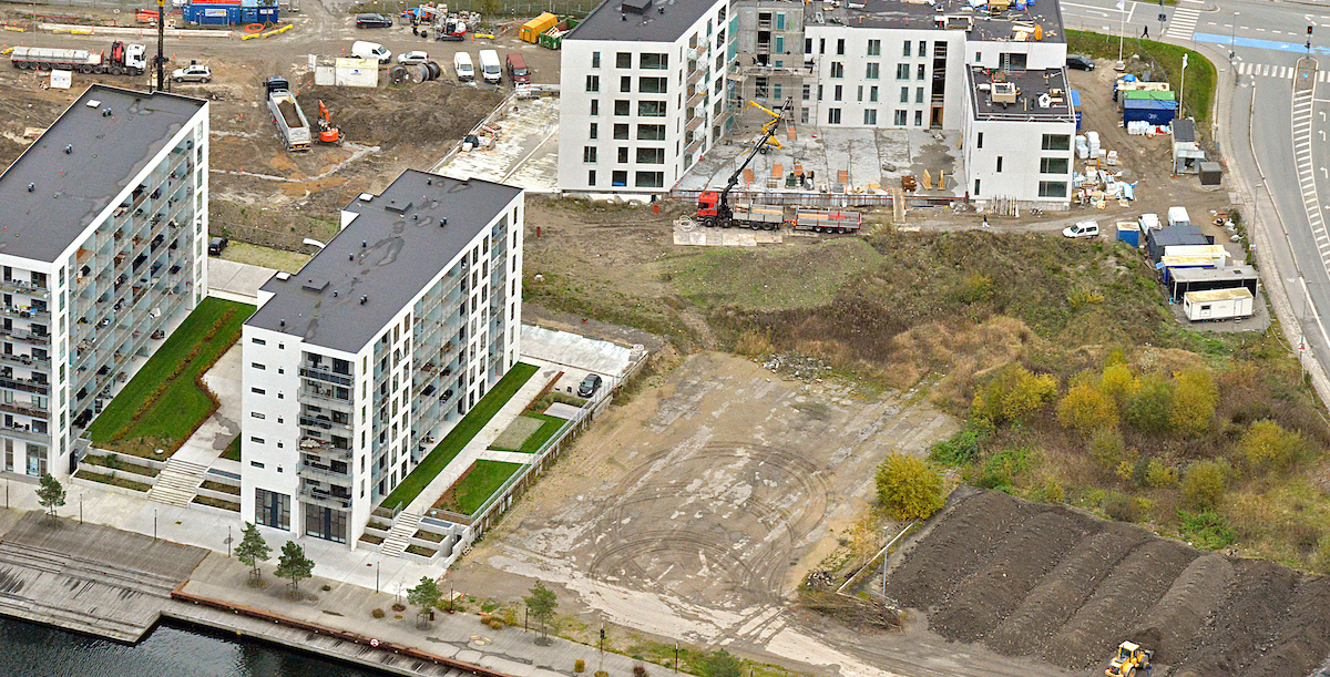 Landemærket, Promenadebyen